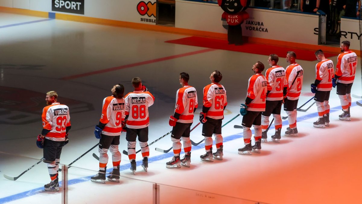 Exhibice hokejových hvězd v O2 aréně (31. srpna 2024, Praha).