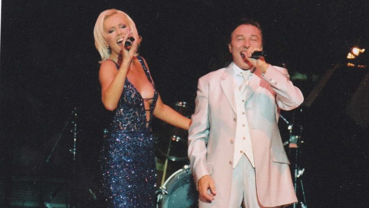 2000 - Helelna a Karel na pódiu neworsk‚ Carnegie Hall (photo Jaroslav Tatek)