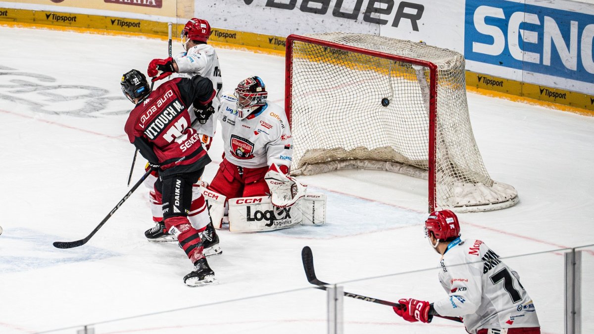 HC Sparta Praha v utkání proti Mountfieldu