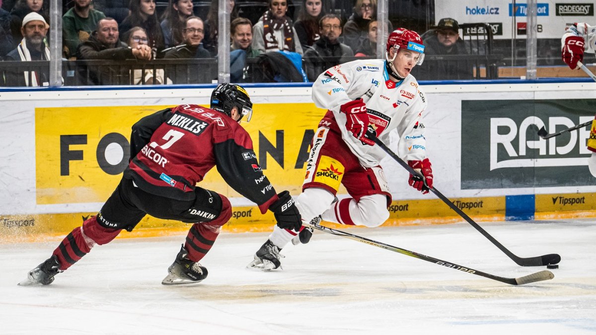 HC Sparta Praha v utkání proti Mountfieldu