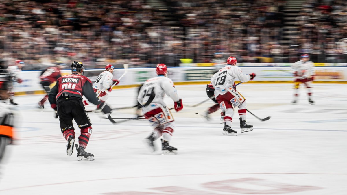 HC Sparta Praha v utkání proti Mountfieldu