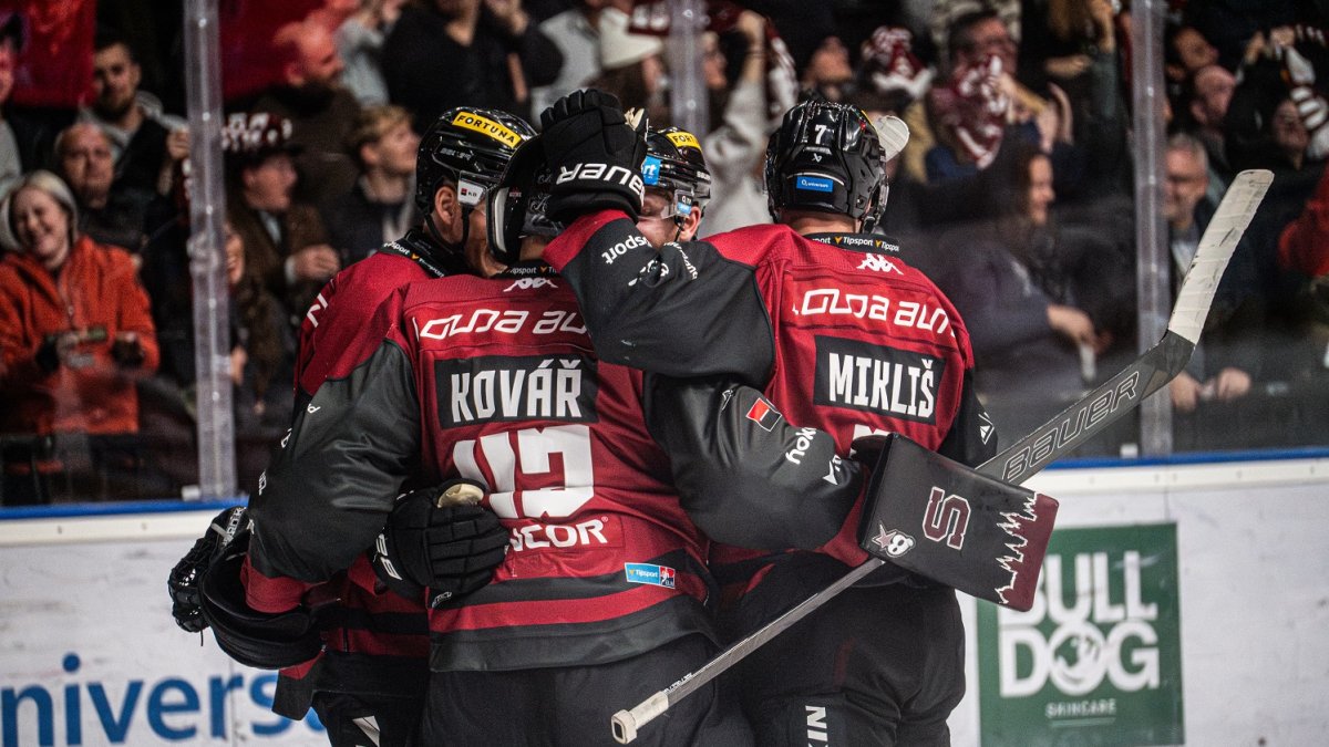 HC Sparta Praha v utkání proti Mountfieldu