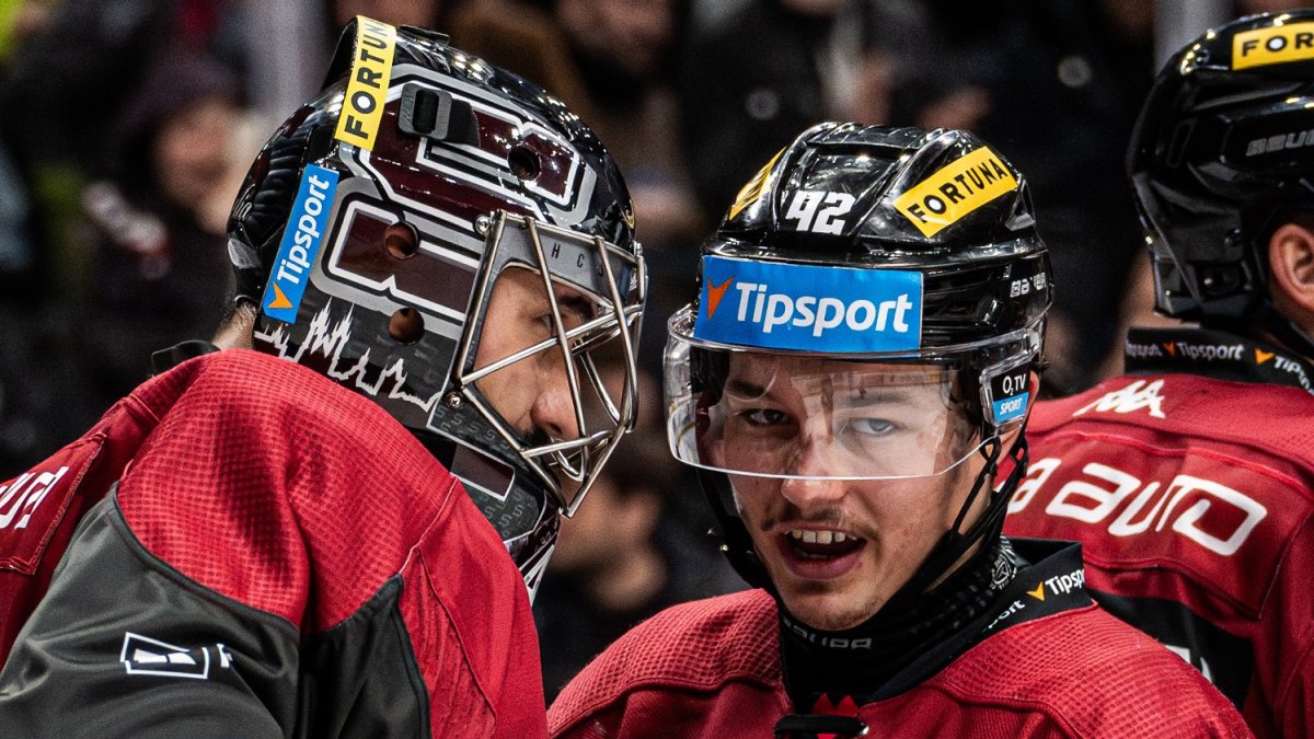 HC Sparta Praha v utkání proti Mountfieldu