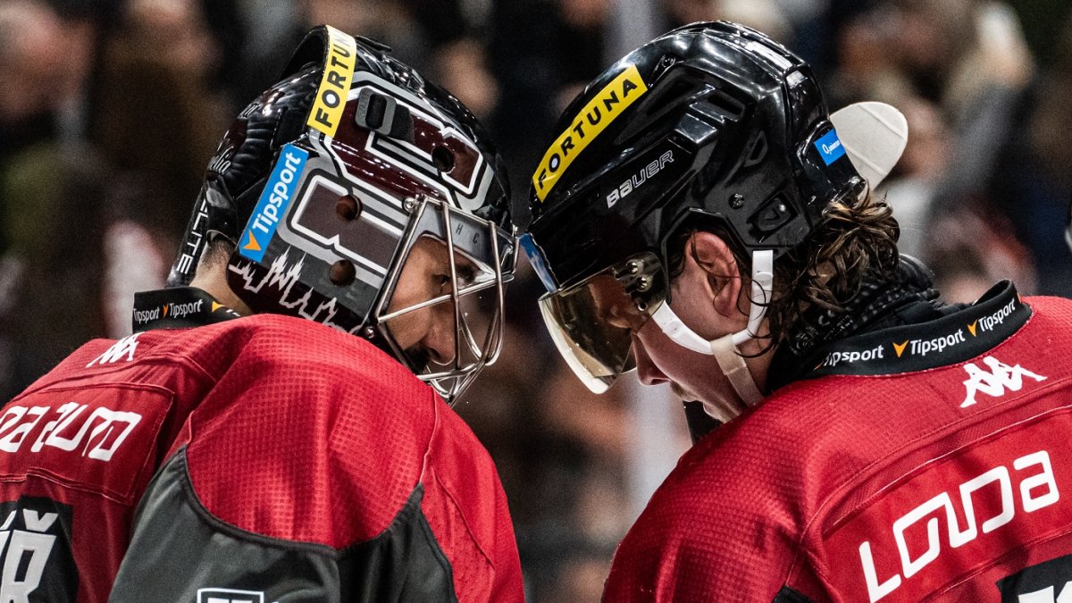 HC Sparta Praha v utkání proti Mountfieldu