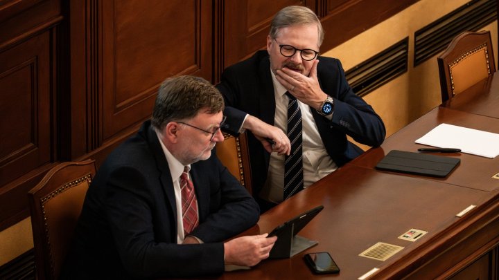 Zbyněk Stanjura a Petr Fiala