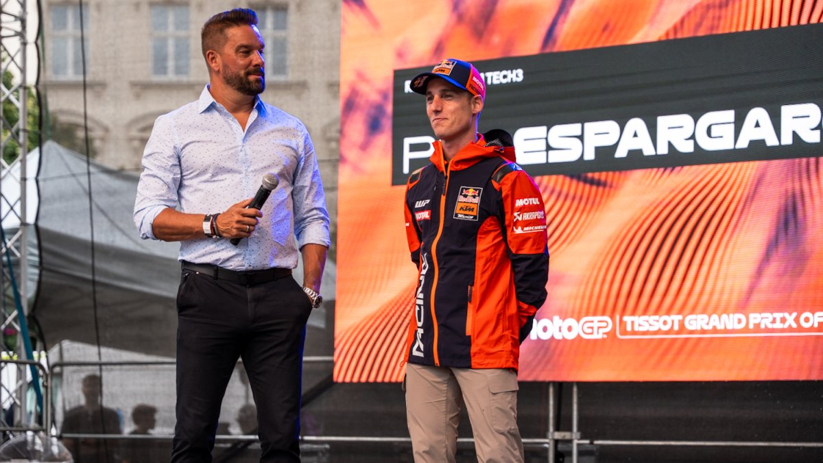 Oficiální autogramiáda jezdců MotoGP v centru Brna (17.7.2025)