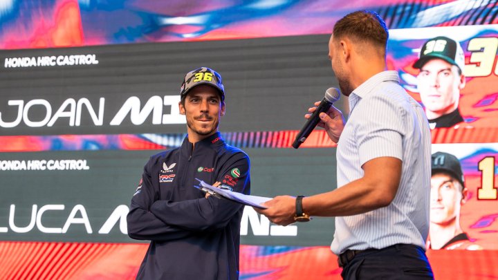Oficiální autogramiáda jezdců MotoGP v centru Brna (17.7.2025)