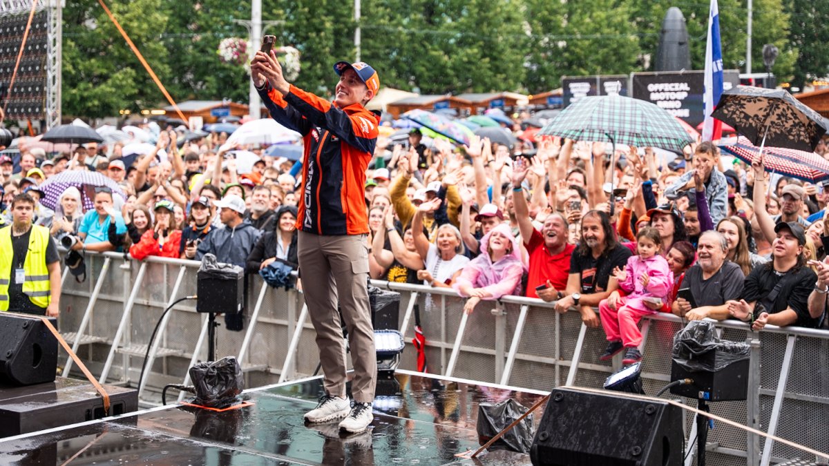 Oficiální autogramiáda jezdců MotoGP v centru Brna (17.7.2025)