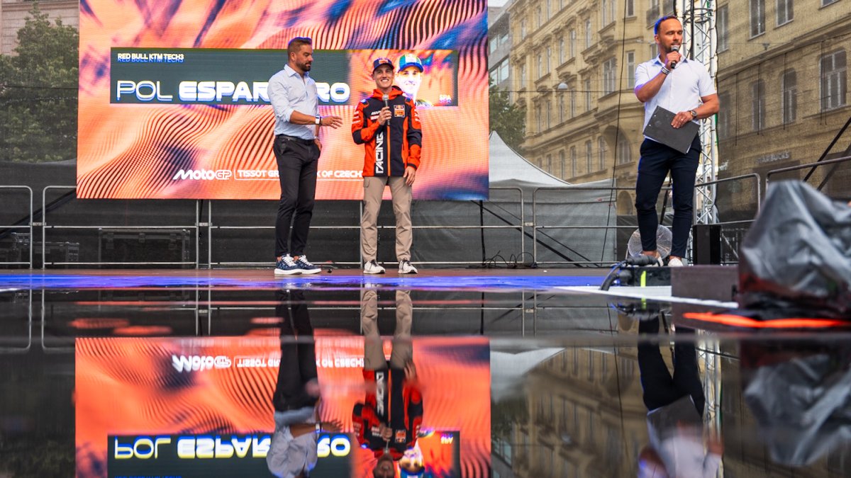 Oficiální autogramiáda jezdců MotoGP v centru Brna (17.7.2025)