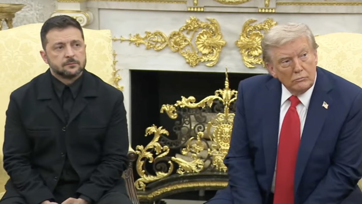Donald Trump a Volodymyr Zelenskyj se setkali v Bílém domě. (18.8.2025)
