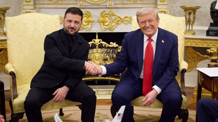 Volodymyr Zelenskyj opět jednal v Bílém domě. (18.8.2025)