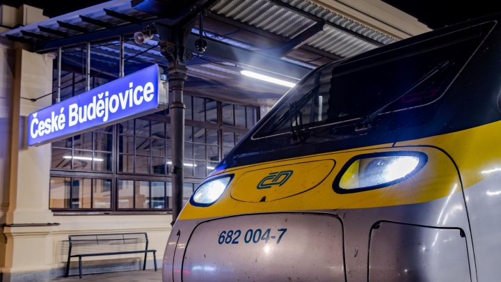 Pendolino jezdí do Českých Budějovic až dvousetkilometrovou rychlostí.