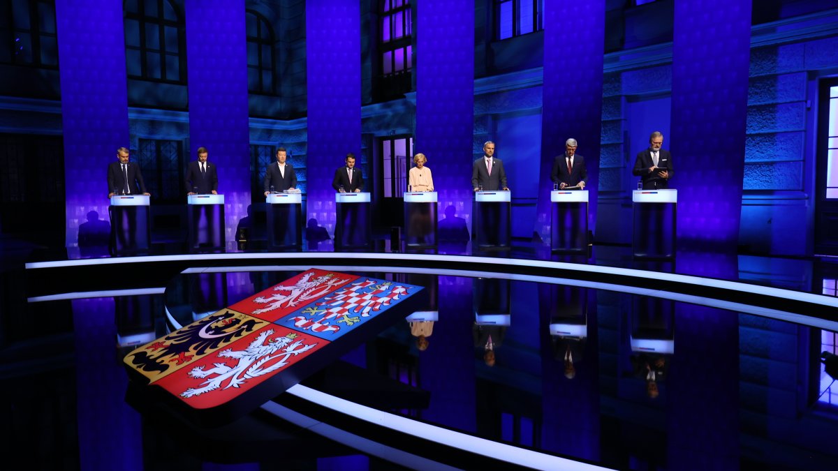 Politici se střetli v Superdebatě České televize. (28.9.2025)