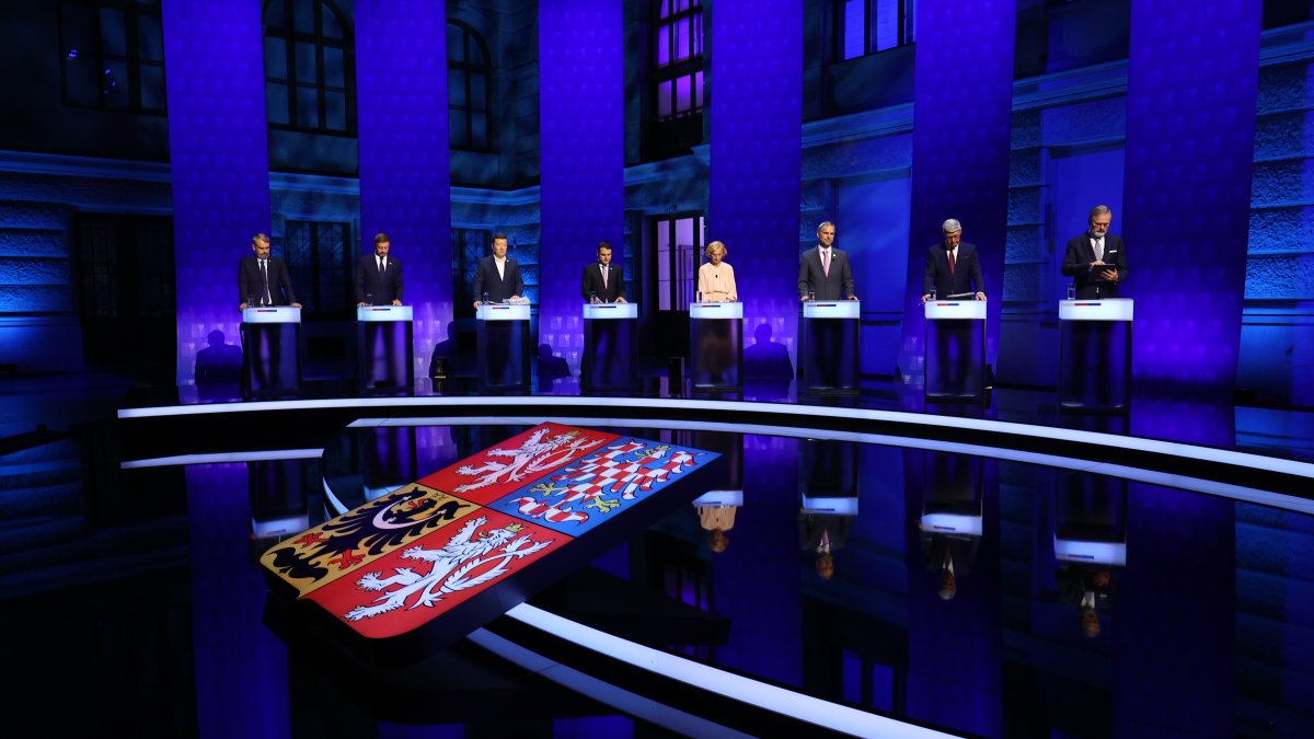 Politici se střetli v Superdebatě České televize. (28.9.2025)