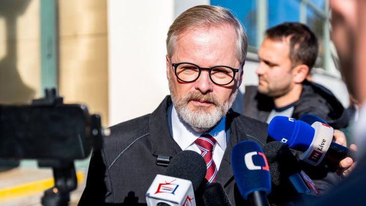 Petr Fiala odvolil v Brně. (3.10.2025)