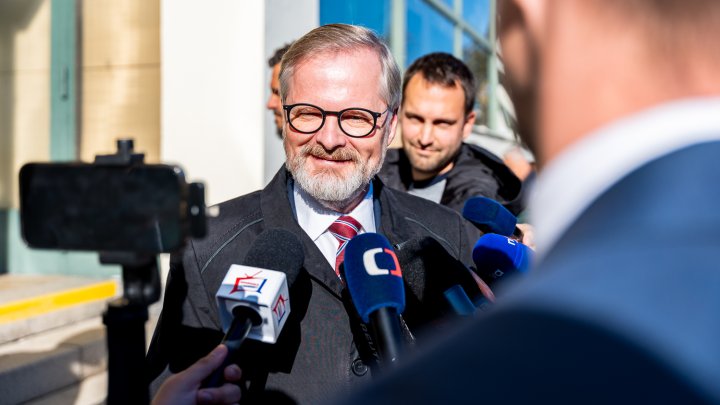 Petr Fiala odvolil v Brně. (3.10.2025)