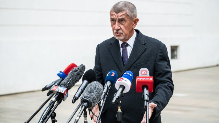 Andrej Babiš po setkání s prezidentem Petrem Pavlem (27.10.2025)