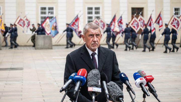 Andrej Babiš po setkání s prezidentem Petrem Pavlem (27.10.2025)