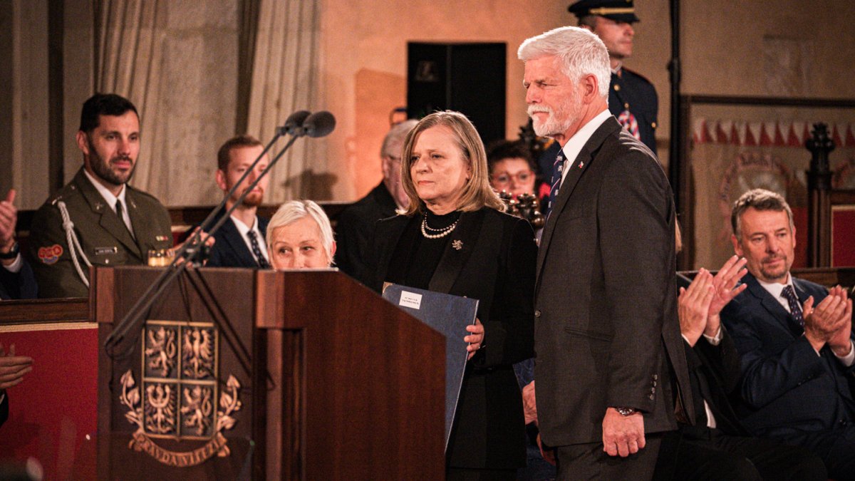 Předávání státních vyznamenání prezidentem Petrem Pavlem (28. října 2025)