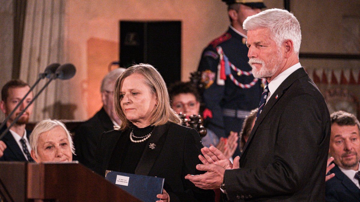 Předávání státních vyznamenání prezidentem Petrem Pavlem (28. října 2025)