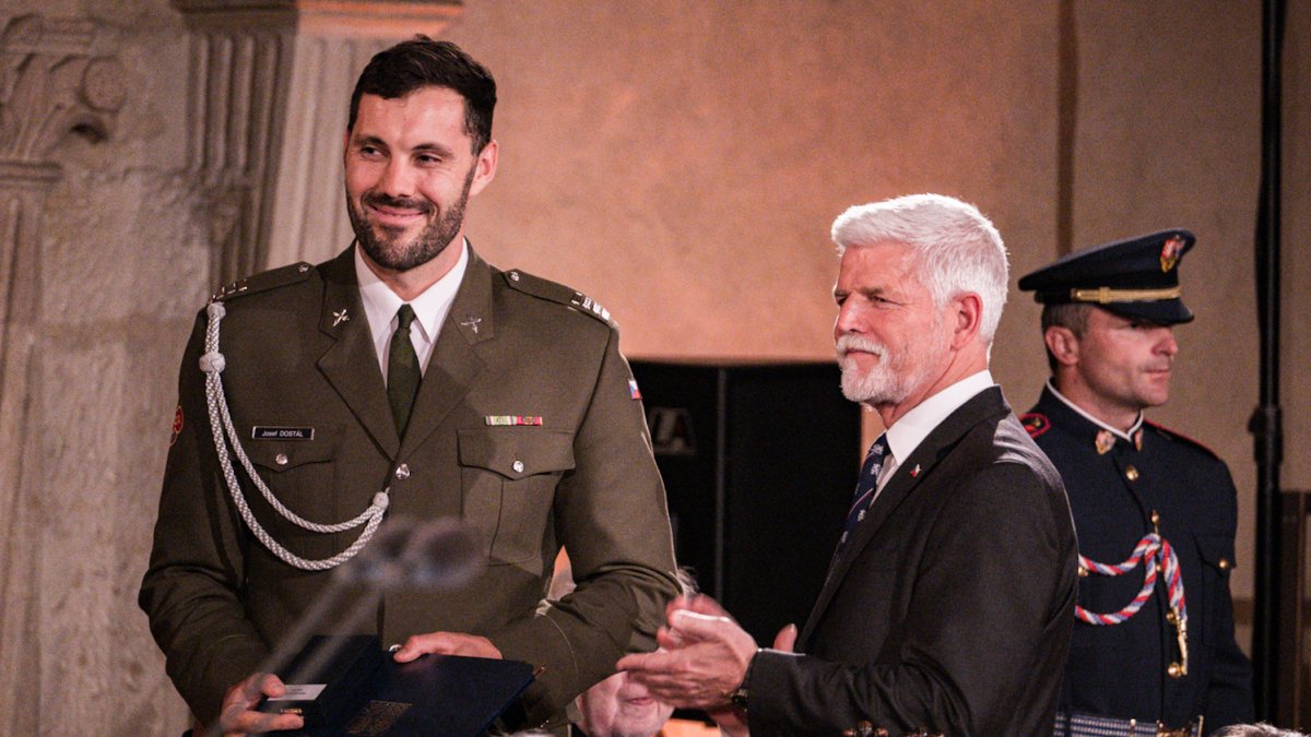 Předávání státních vyznamenání prezidentem Petrem Pavlem (28. října 2025)