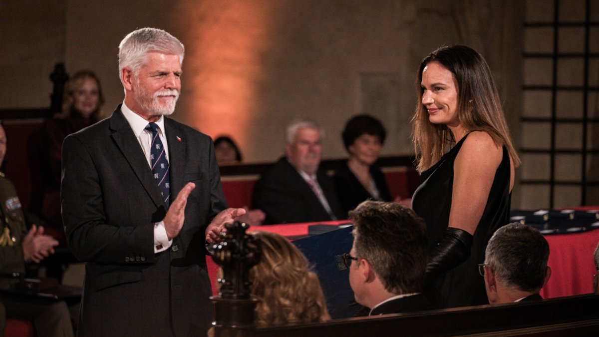 Předávání státních vyznamenání prezidentem Petrem Pavlem (28. října 2025)