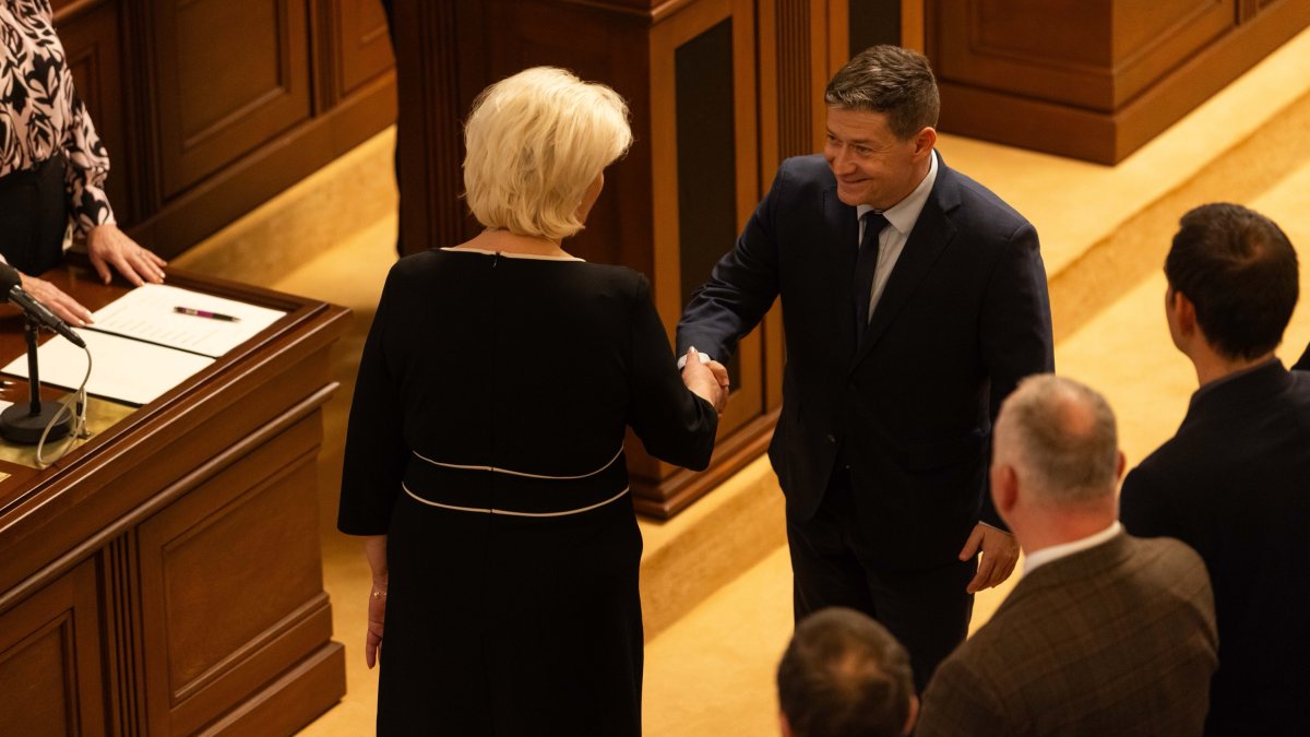 Politici se sešli na ustavující schůzi Poslanecké sněmovny. (3.11.2025)