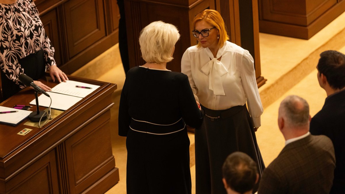 Politici se sešli na ustavující schůzi Poslanecké sněmovny. (3.11.2025)