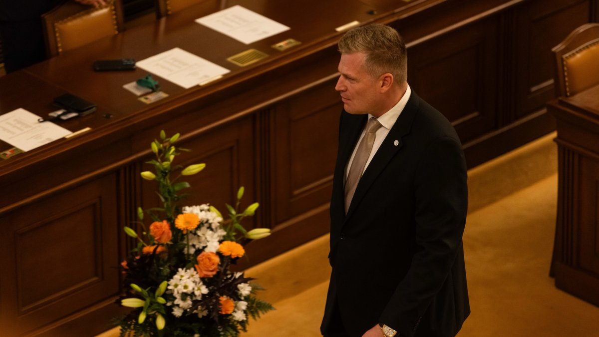 Politici se sešli na ustavující schůzi Poslanecké sněmovny. (3.11.2025)