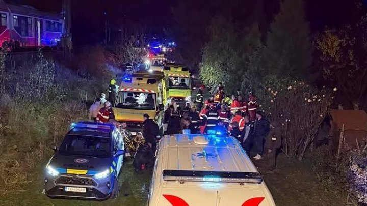 U Pezinku nedaleko Bratislavy se srazily dva vlaky. (9.11.2025)