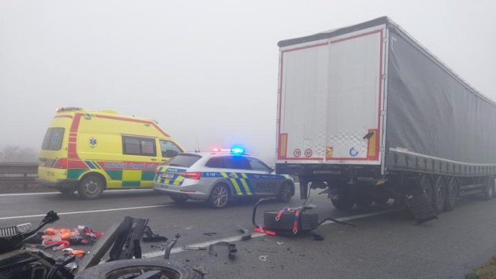 Na D1 se stalo několik nehod. (14.11.2025)