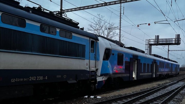 Na Českobudějovicku se srazily dva vlaky. (20.11.2025)