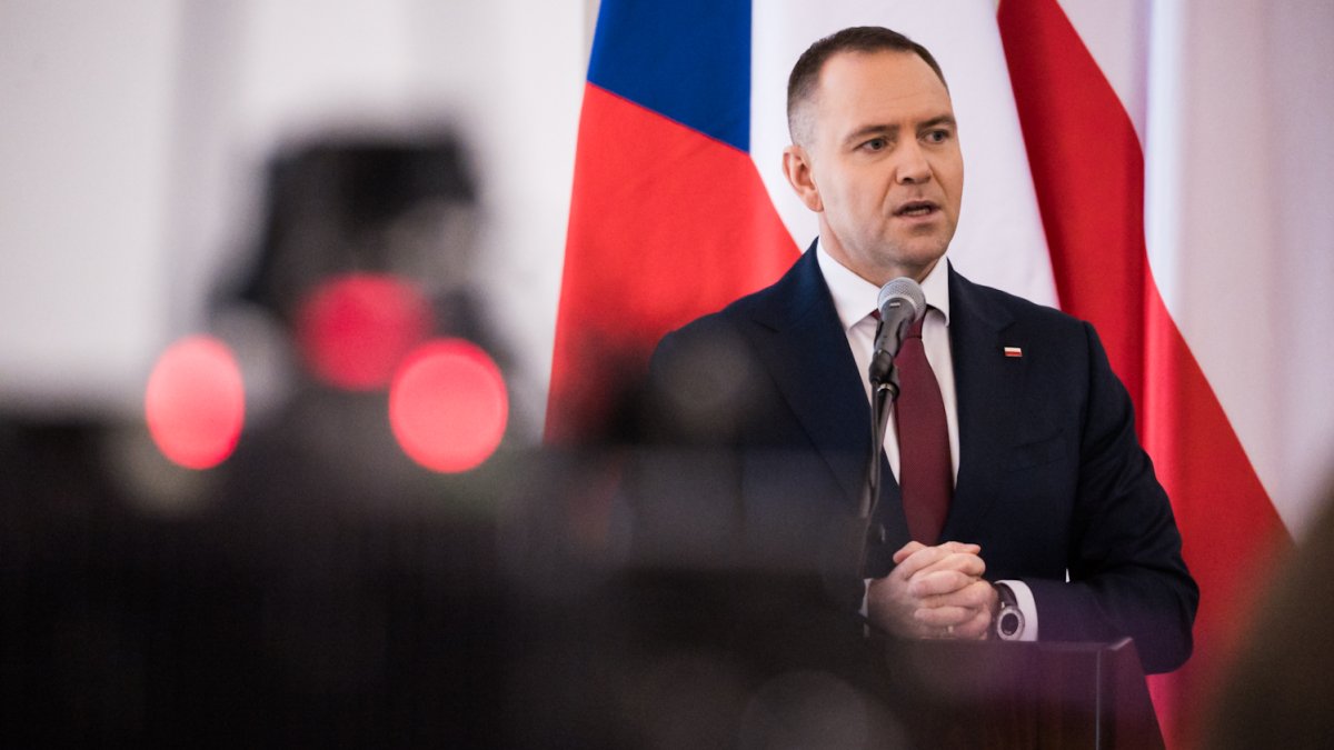 Do Prahy přijel polský prezident Karol Nawrocki. (24.11.2025)