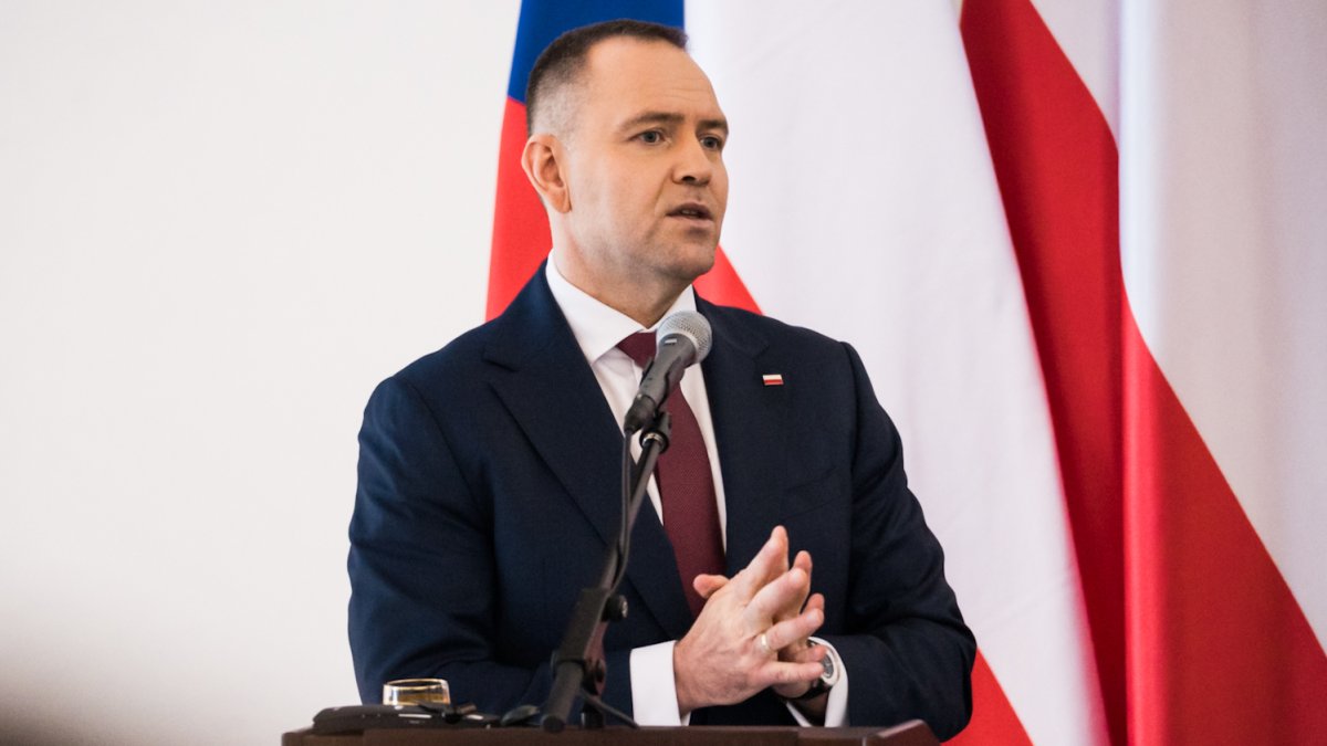 Do Prahy přijel polský prezident Karol Nawrocki. (24.11.2025)