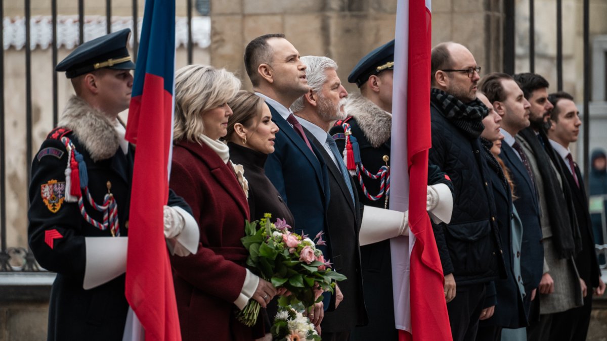 Do Prahy přijel polský prezident Karol Nawrocki. (24.11.2025)