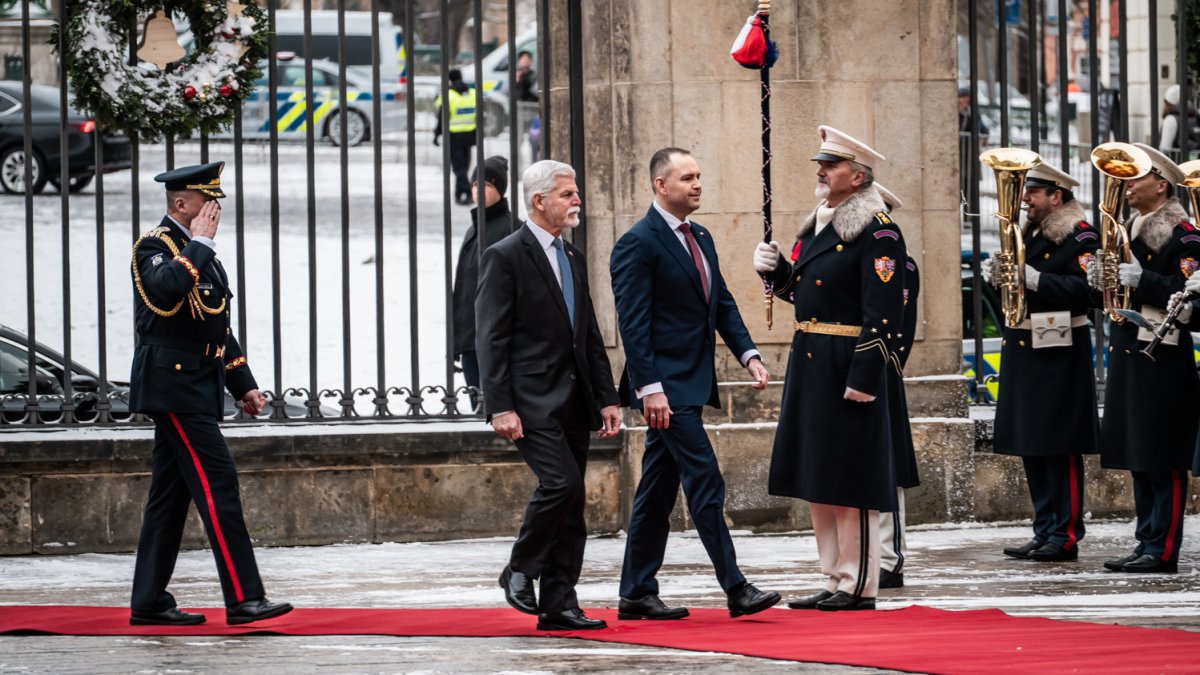 Do Prahy přijel polský prezident Karol Nawrocki. (24.11.2025)