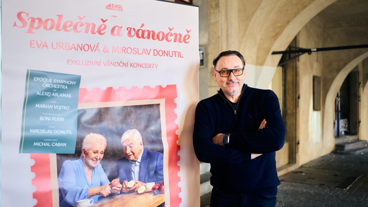 Eva Urbanová a Miroslav Donutil přichystali několik vánočních koncertů.