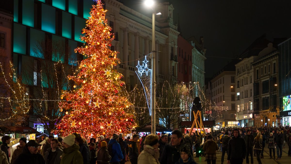 Vánoční trhy v Brně