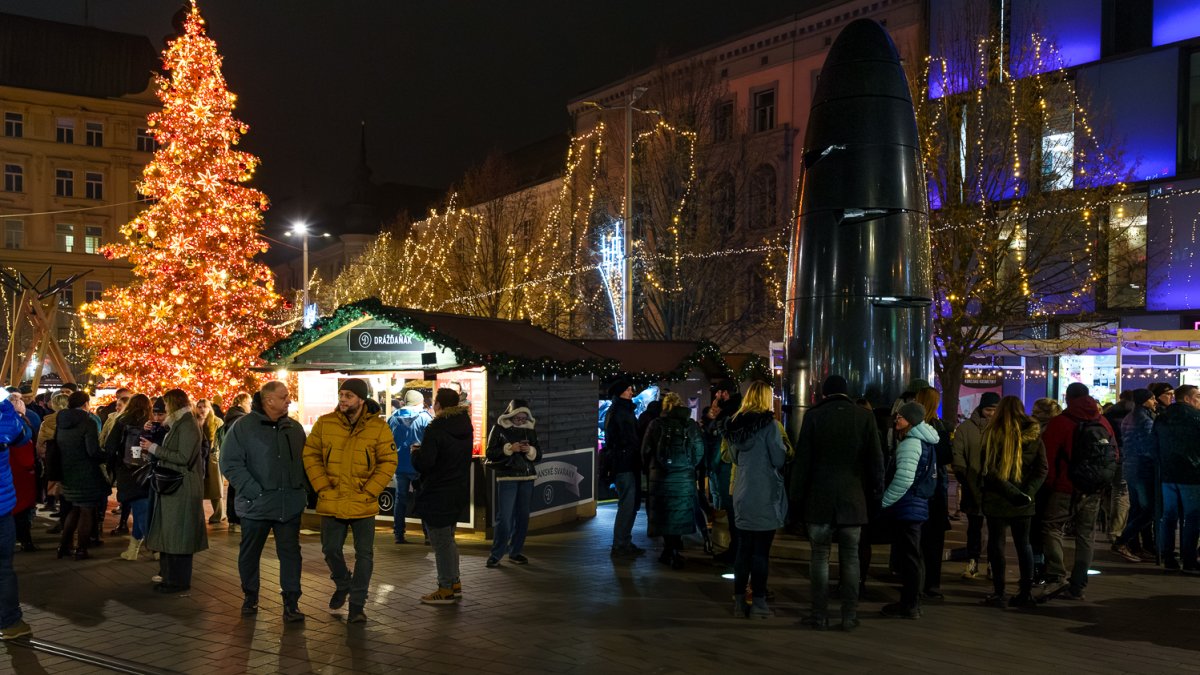 Vánoční trhy v Brně