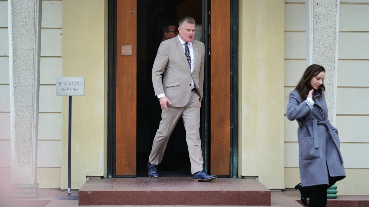 Filip Turek dorazil za prezidentem Petrem Pavlem. (22.12.2025)