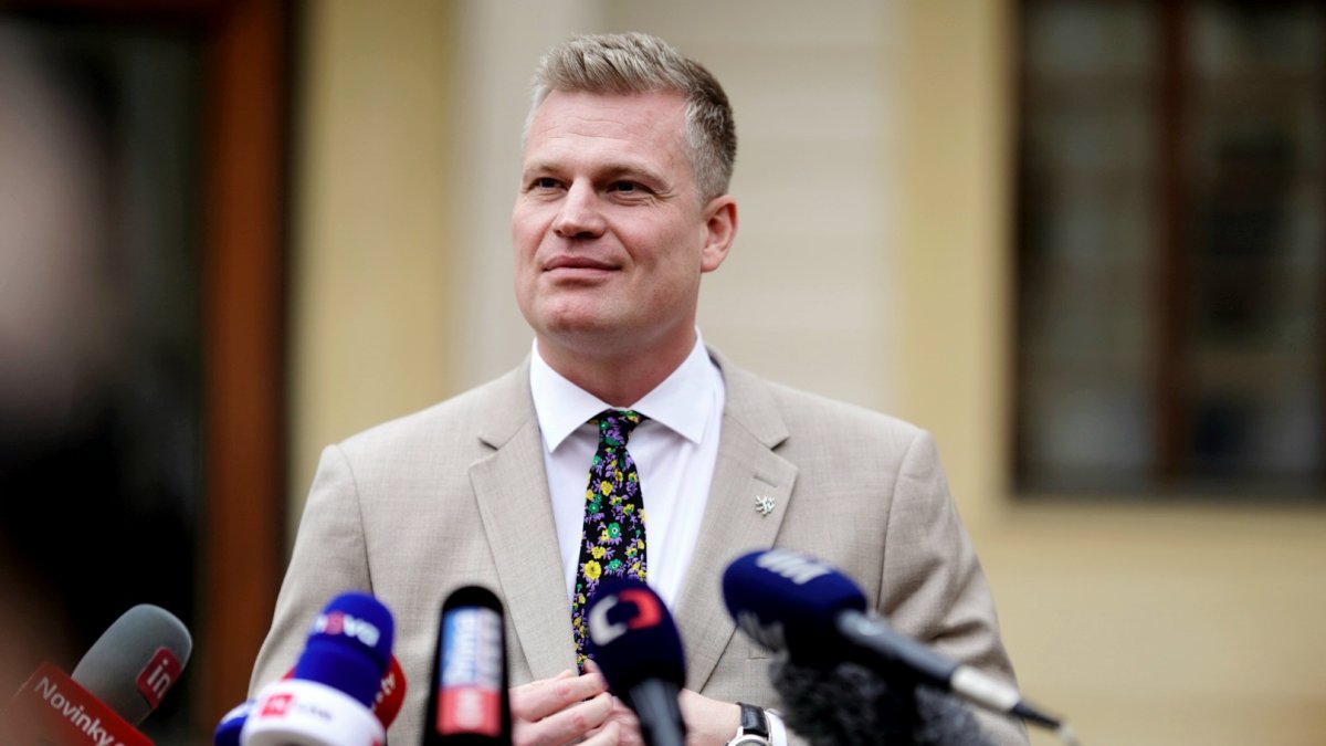 Filip Turek dorazil za prezidentem Petrem Pavlem. (22.12.2025)