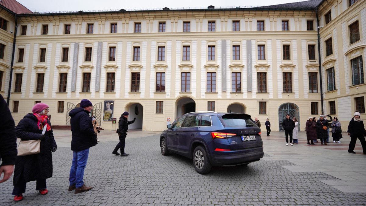 Filip Turek dorazil za prezidentem Petrem Pavlem. (22.12.2025)