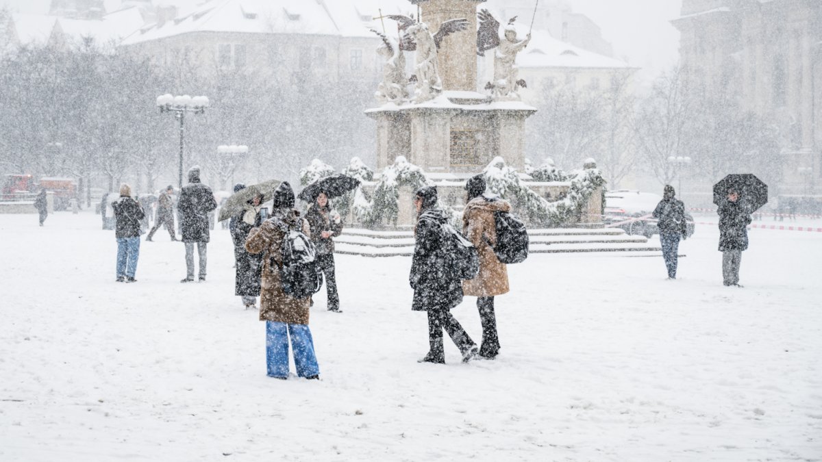 Počasí, ilustrační fotografie. 