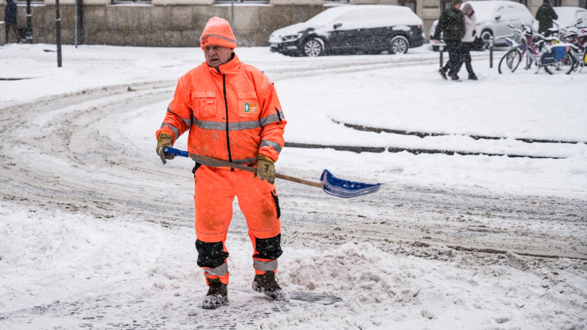 Zima, ilustrační fotografie. 