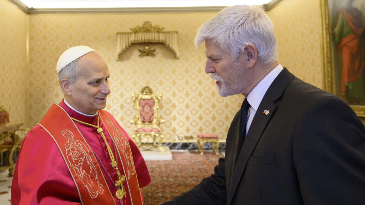 Petr Pavel se setkal s papežem Lvem XIV. (19.1.2026)