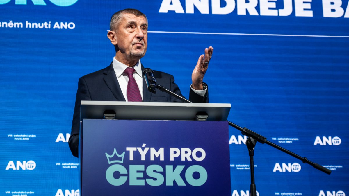 ANO si na sněmu volí vedení. (24.1.2026)