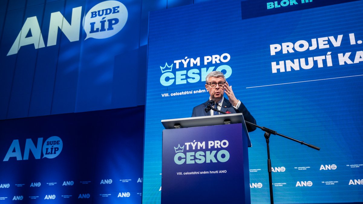 ANO si na sněmu volí vedení. (24.1.2026)
