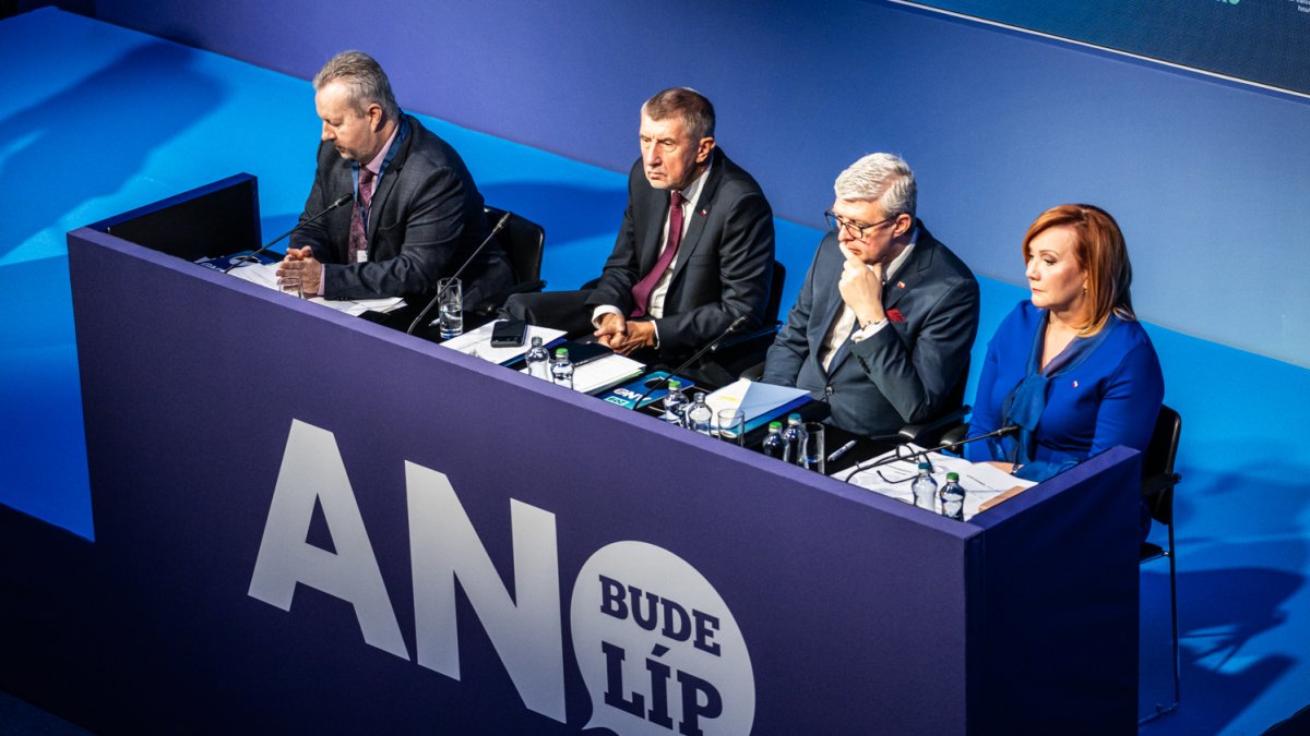 ANO si na sněmu volí vedení. (24.1.2026)