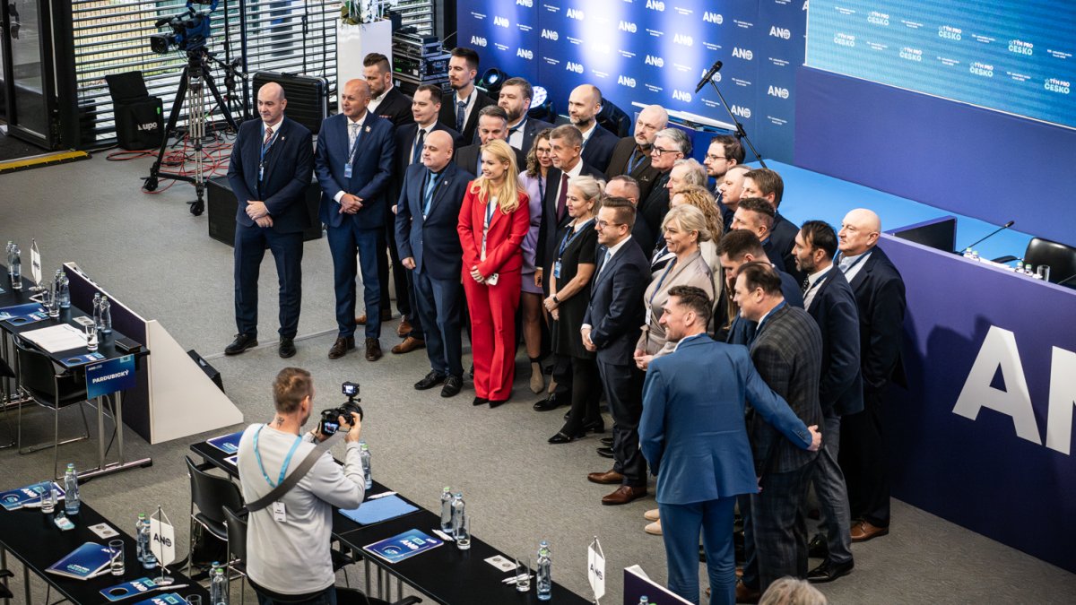ANO si na sněmu volí vedení. (24.1.2026)