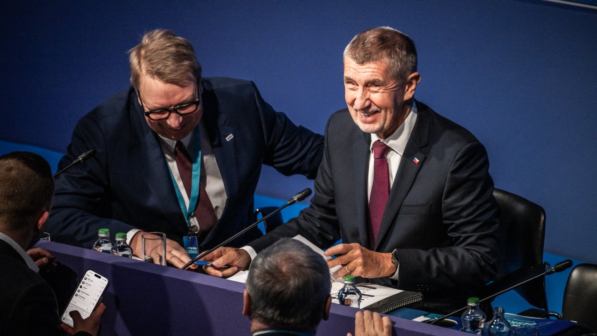 ANO si na sněmu volí vedení. (24.1.2026)